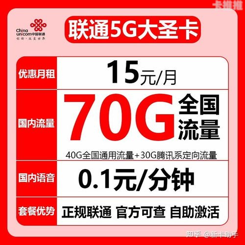 联通流量卡广告语